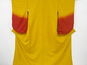 のり散らし模様二尺袖着物